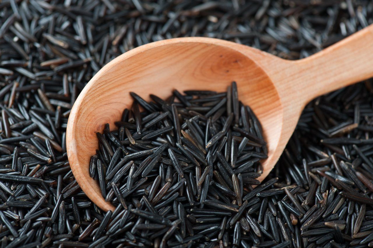 An image of forbidden rice - learn about uniquely healthy dishes with The Real Food Academy.
